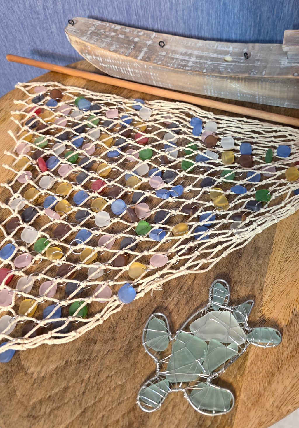 Costal wall hanging or decor anywhere 3 piece set please read all info