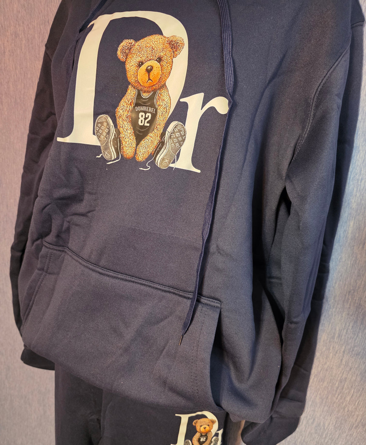 Womens sweatpant hoodie 2 piece set