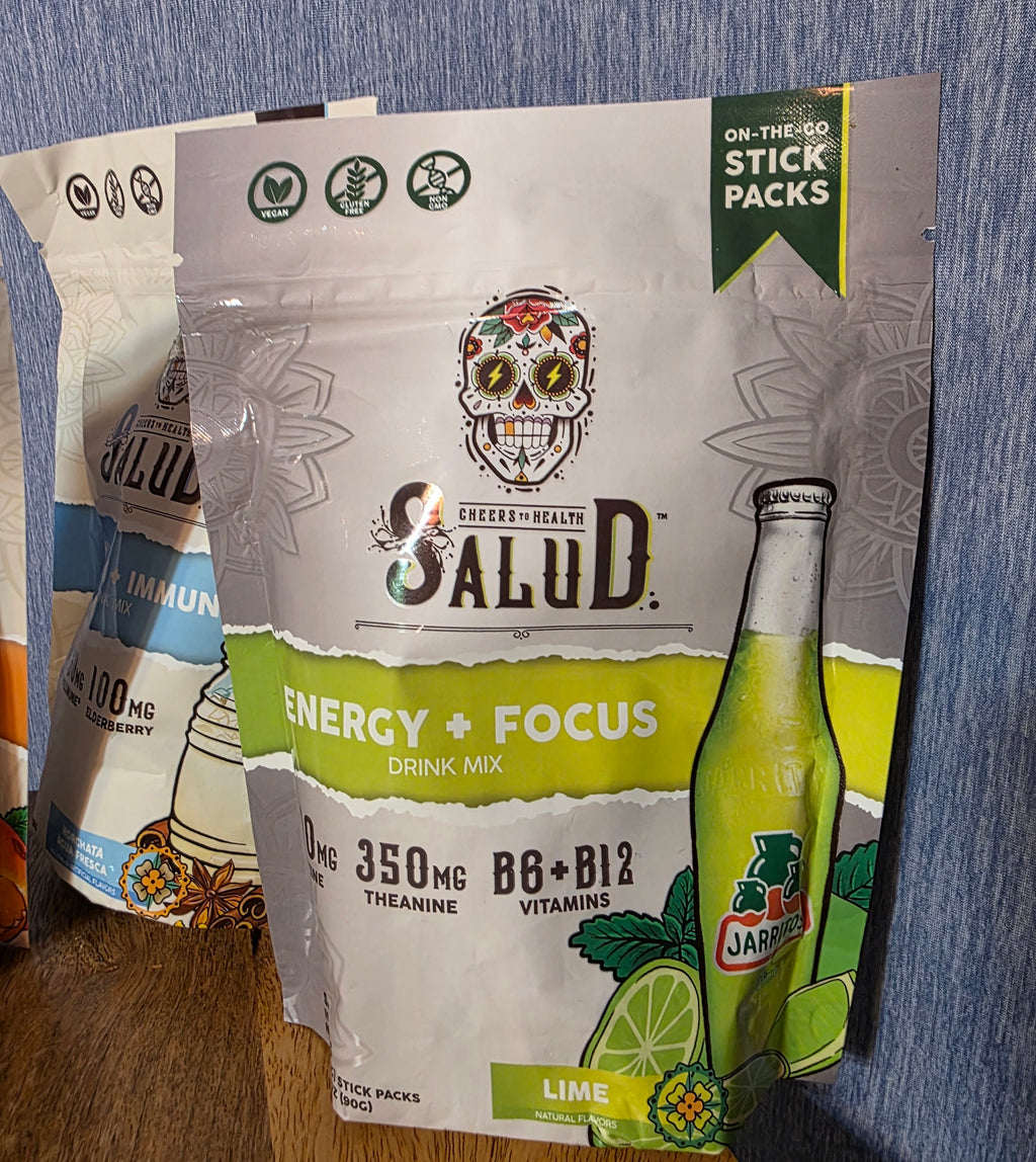 Salud hydrating and immune drink mix 3 bags 15 serv per bag
