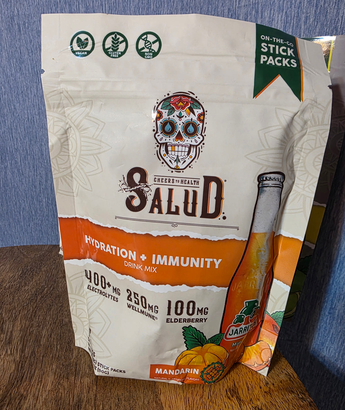 Salud hydrating and immune drink mix 3 bags 15 serv per bag