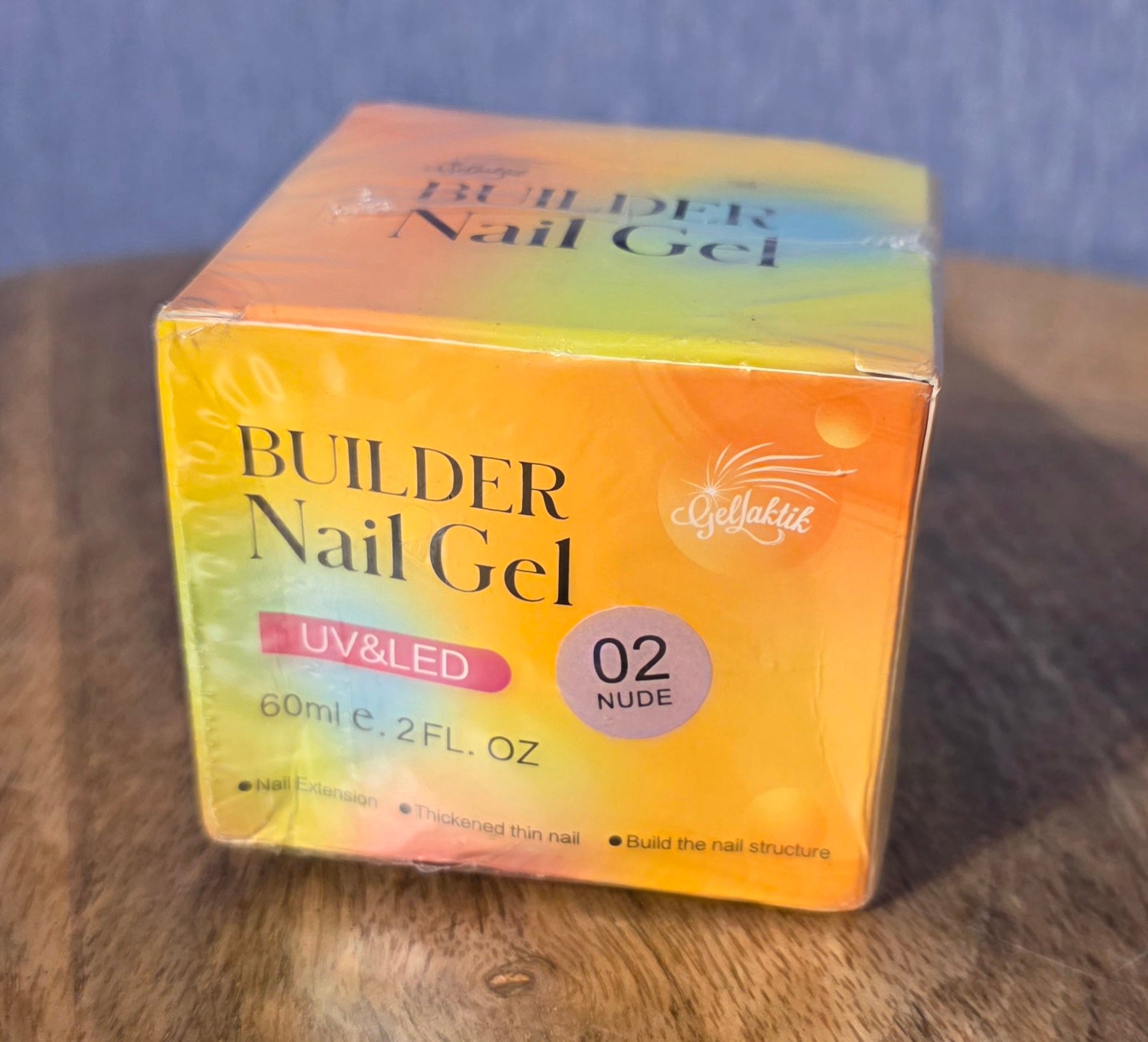 Builder nail gel in nude
