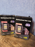 2 solar multifunctional lamps