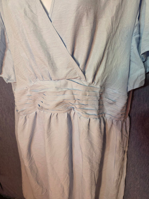 Baby blue dress 3xl size by RQ