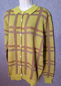Light sweater button up front