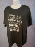 T-shirt size XL