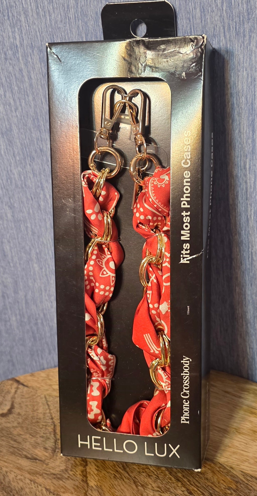 Hello Lux phone or bag charm