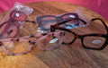 4 pair of reading glasses +2.00 strength