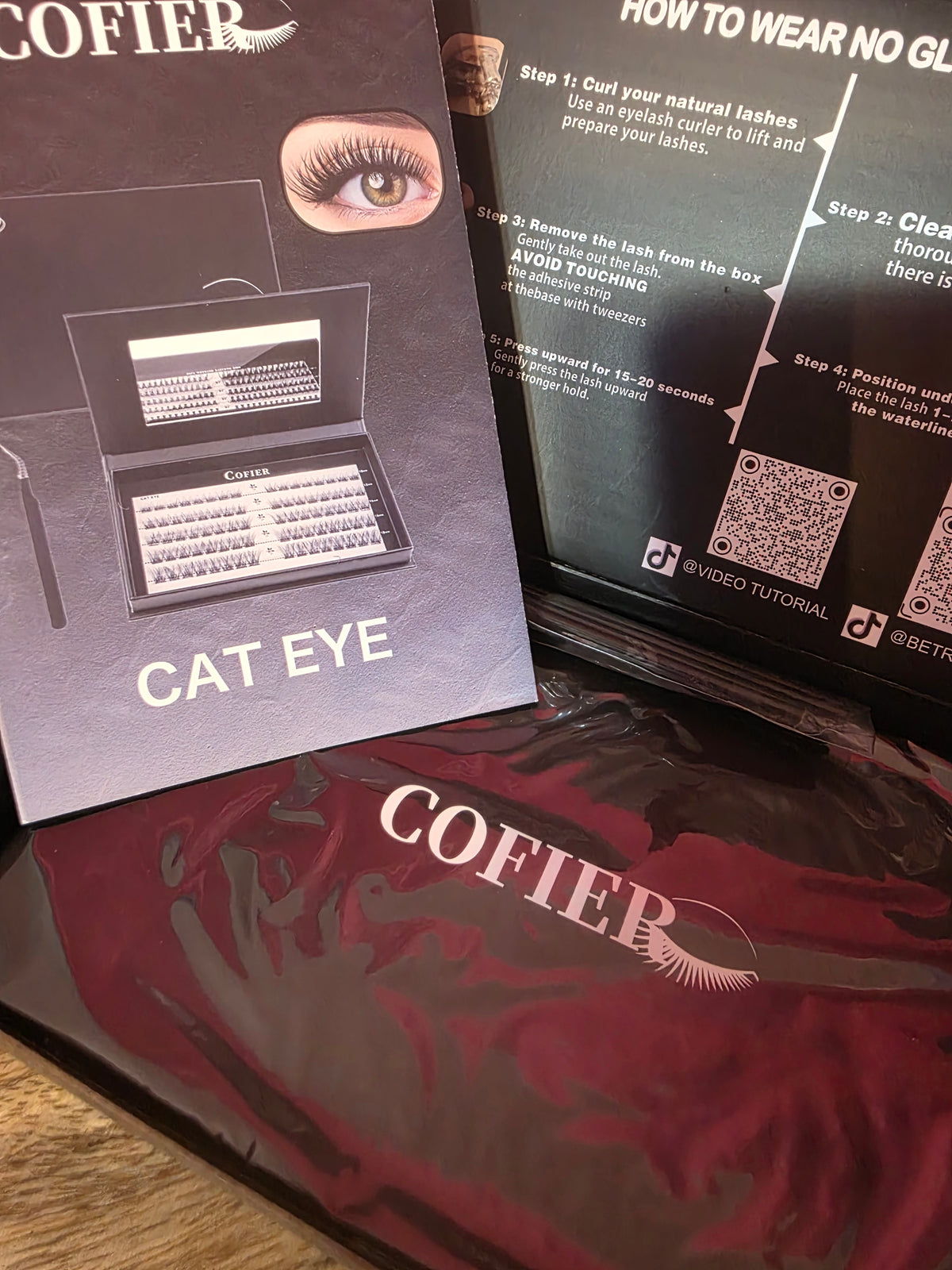 Cofier Diy lash kit cat eye