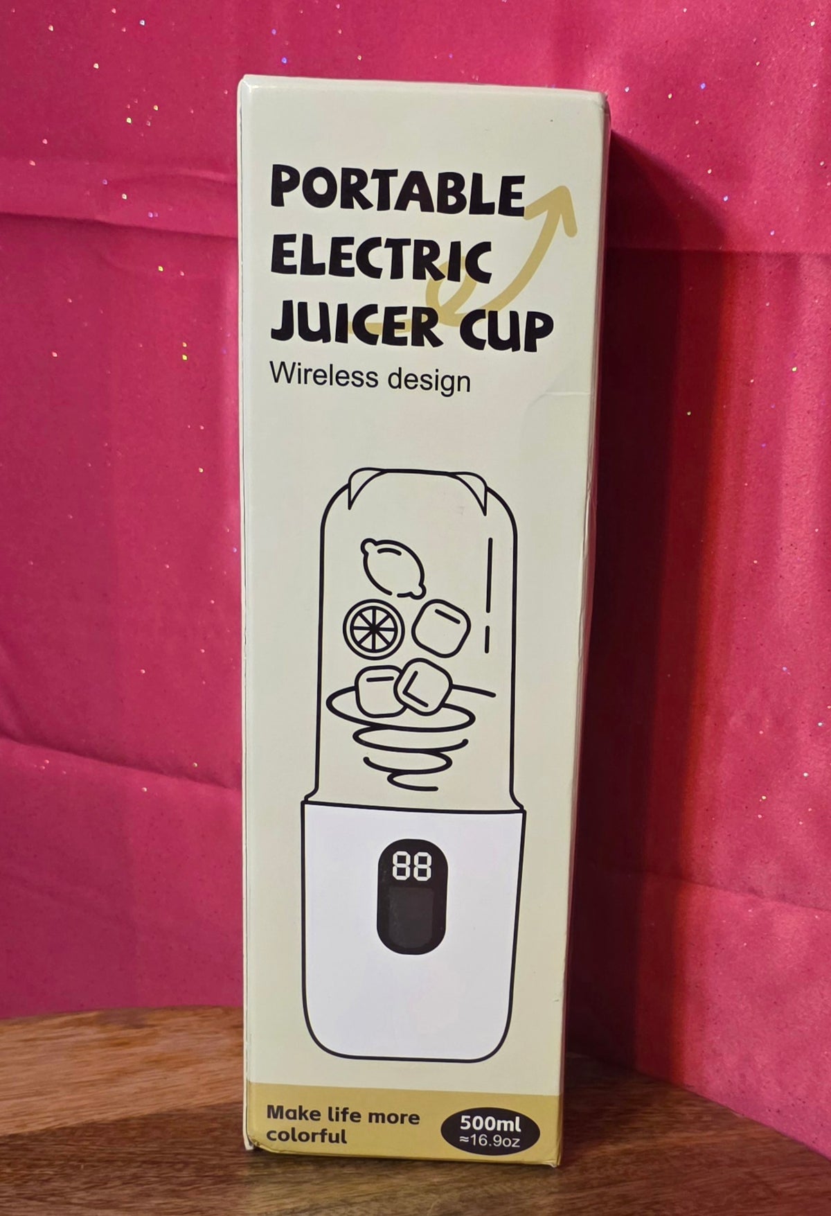 Portable electric juicer