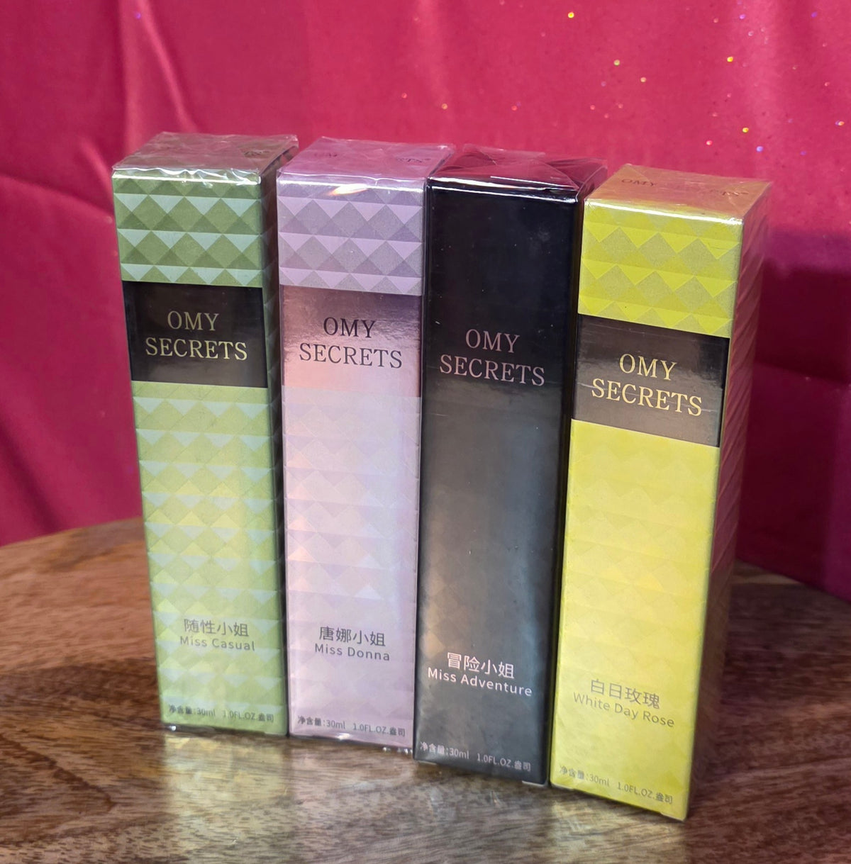 4 pack OMY parfumés