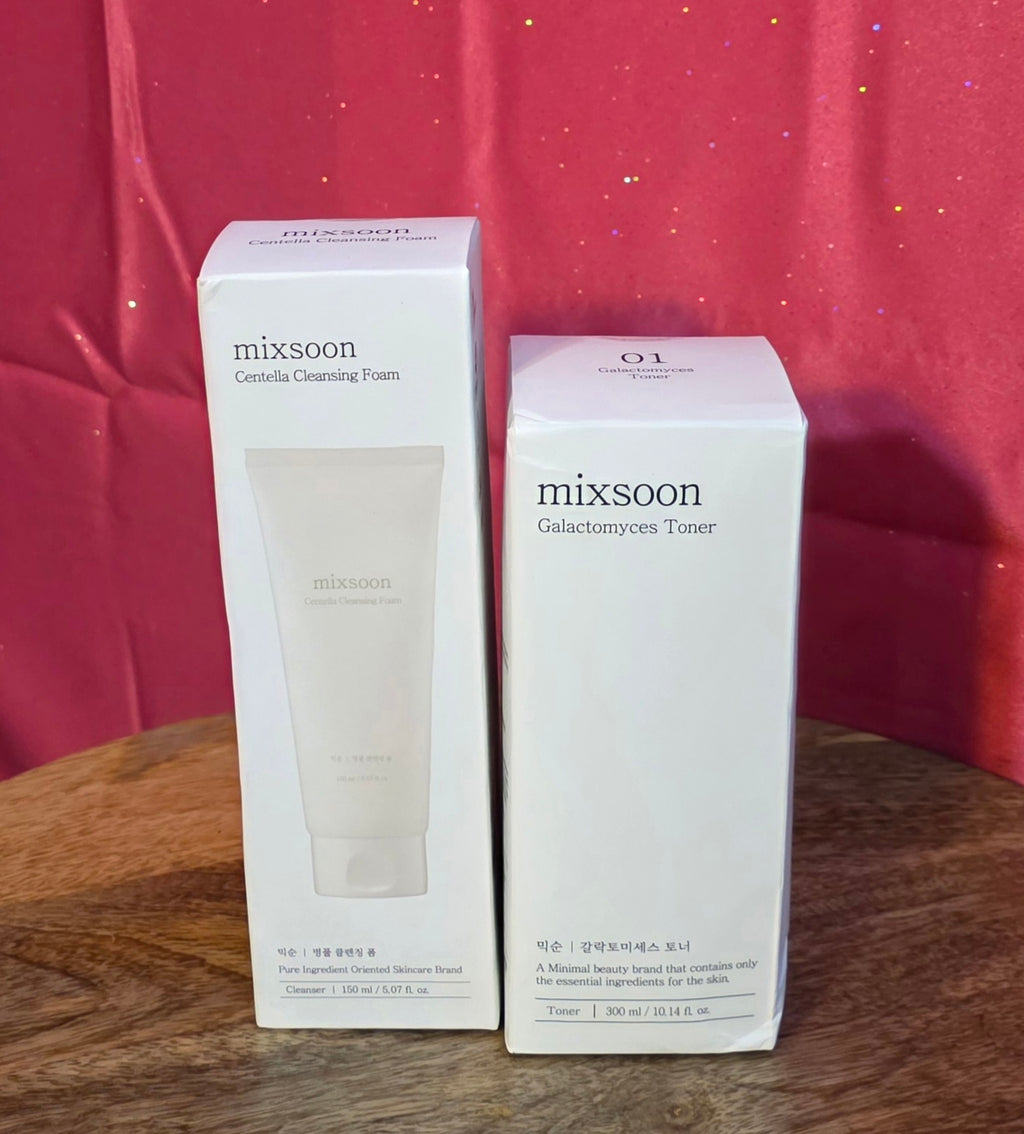 Mixsoon 2 full size products skincare