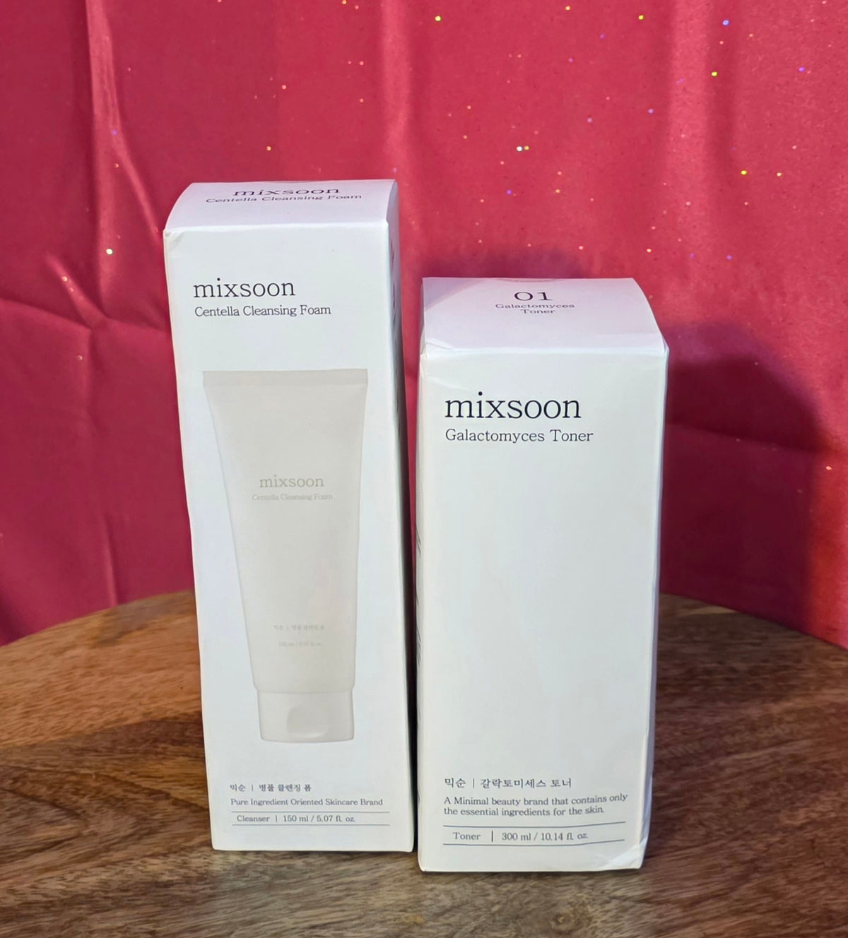 Mixsoon 2 full size products skincare