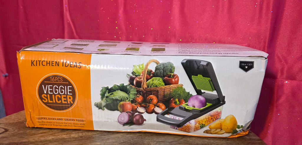 Kitchen ideas 16 piece veggie slicer