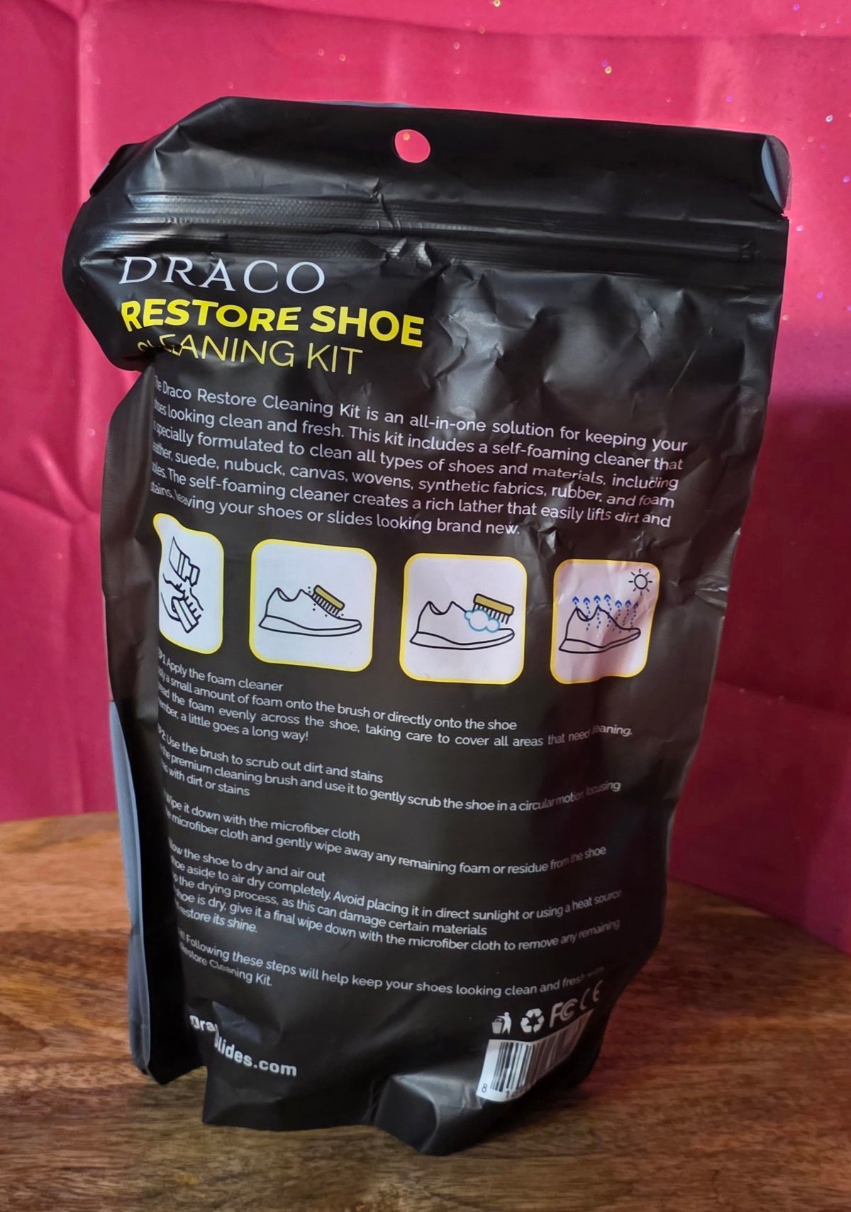 Draco shoe restore cleaning kit