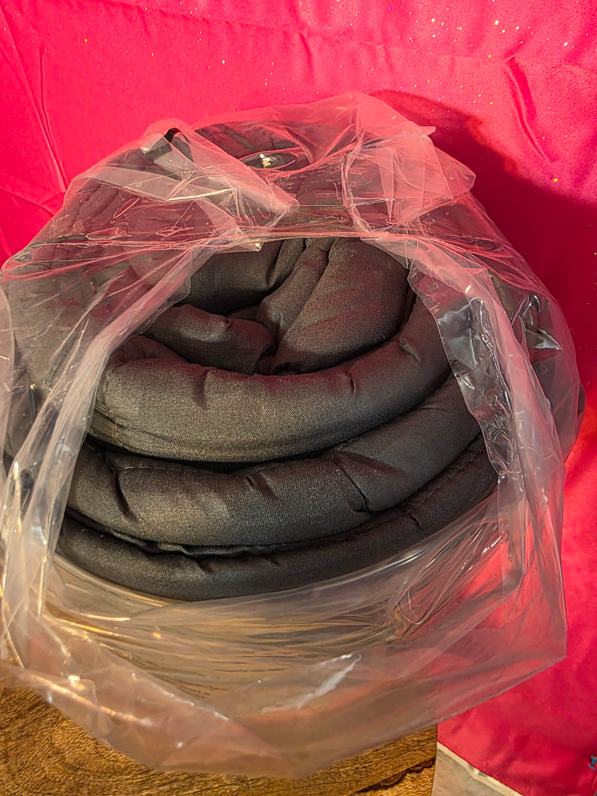 King size grey comforter very thick