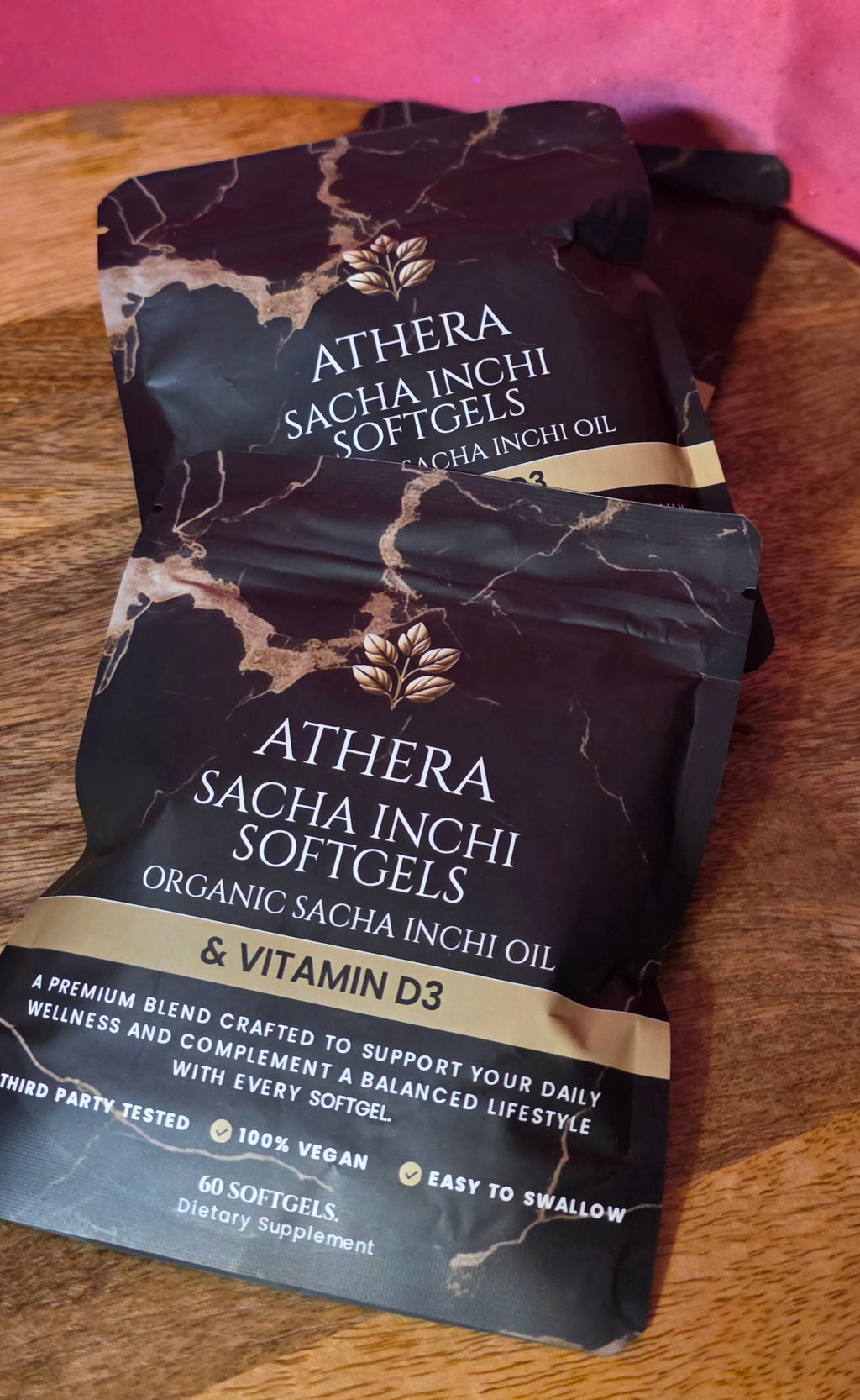 ATHERA SACHA INCHI SOFTGELS 60