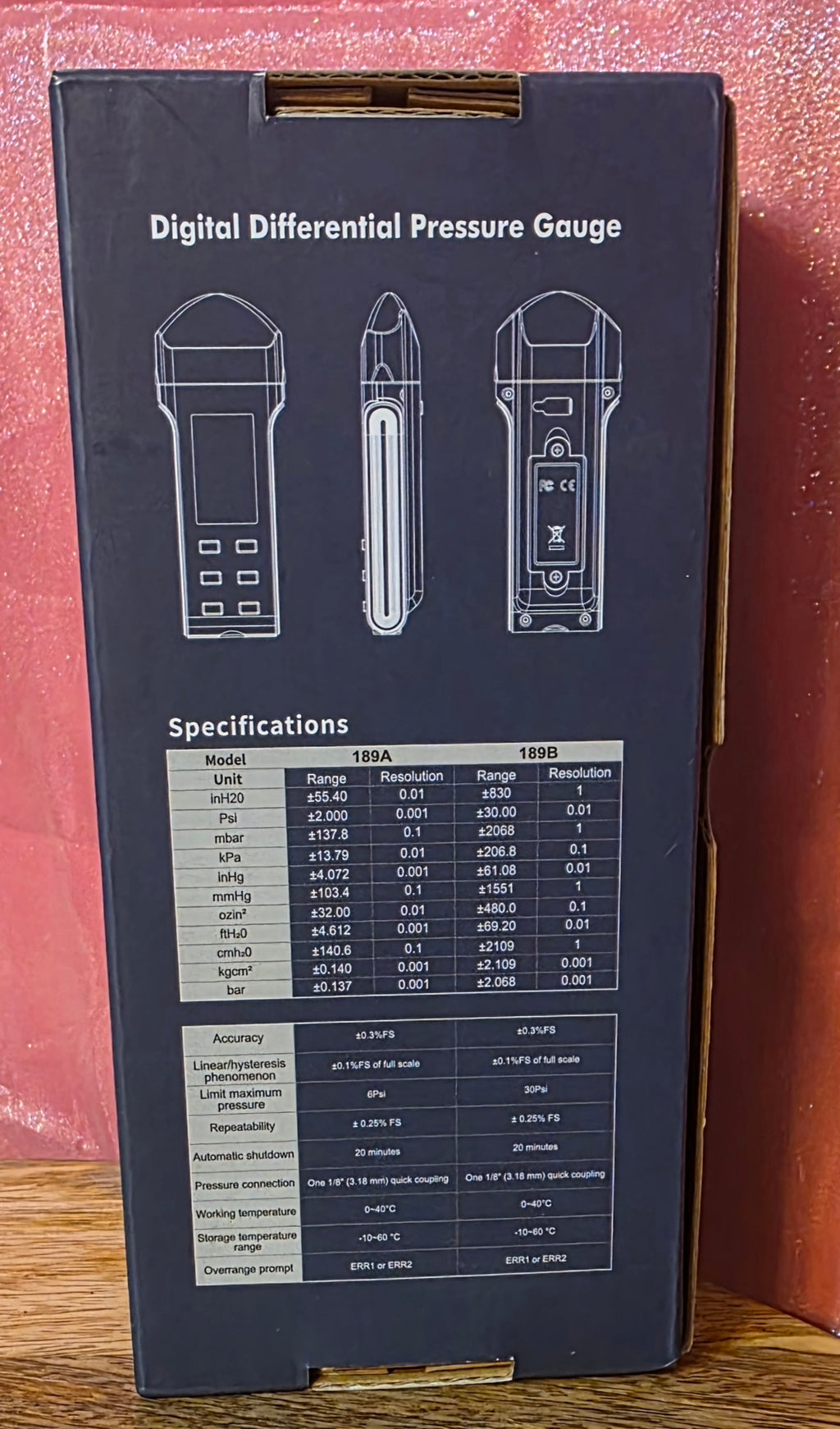 Digital pressure gauge