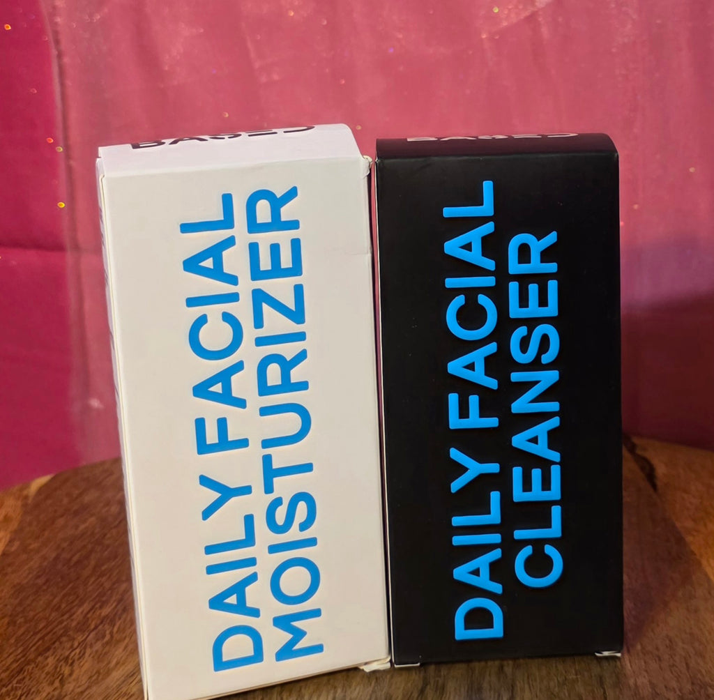 BASED DAILY FACIAL CLEANSER AND MOISTURIZER BUNDLE