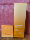 DR.MELAXIN Bundle  Body Cream and Tumeric serum bar soap