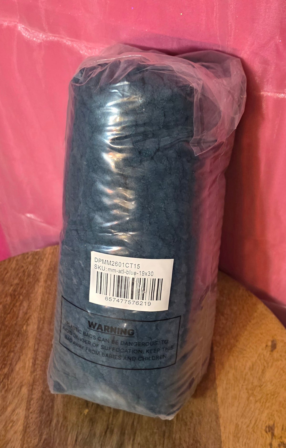 Muddy mat 19×30 Alantic Blue color