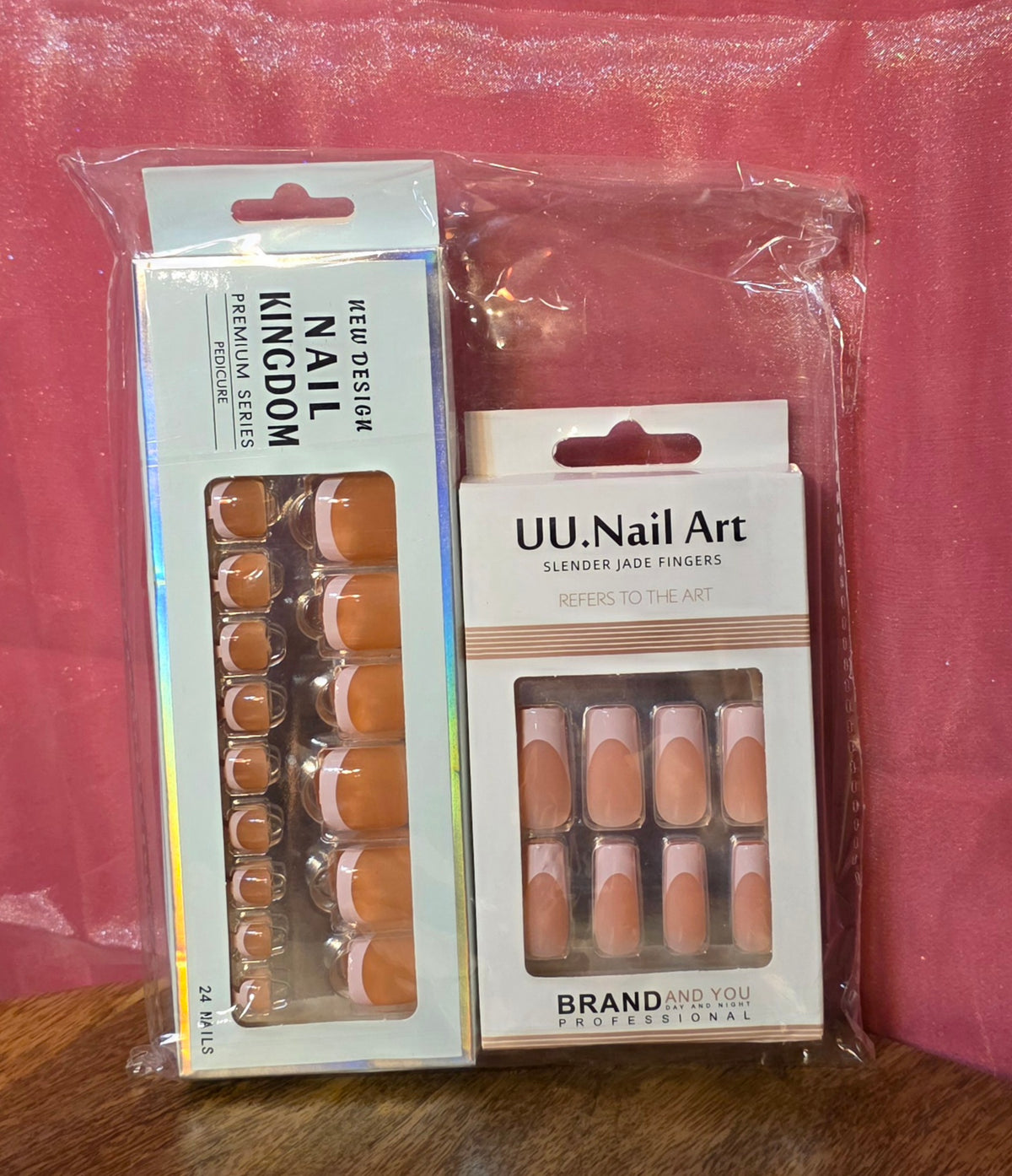 Press on nails for fingers and toes