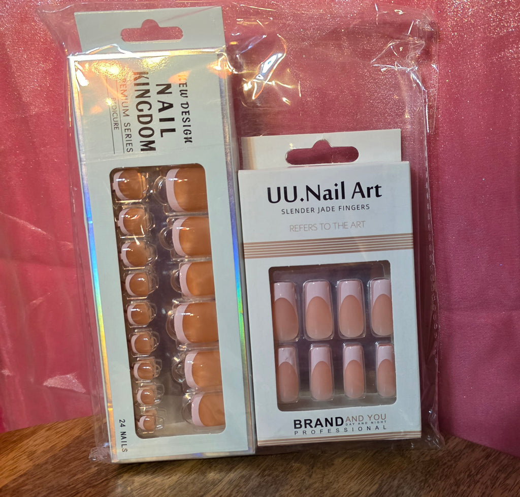 Press on nails for fingers and toes