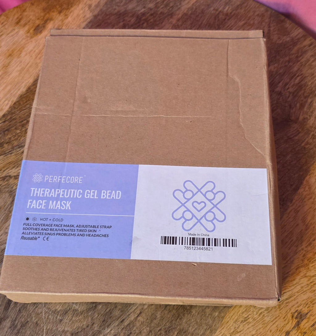 Perfecore gel bead face mask use hot or cold
