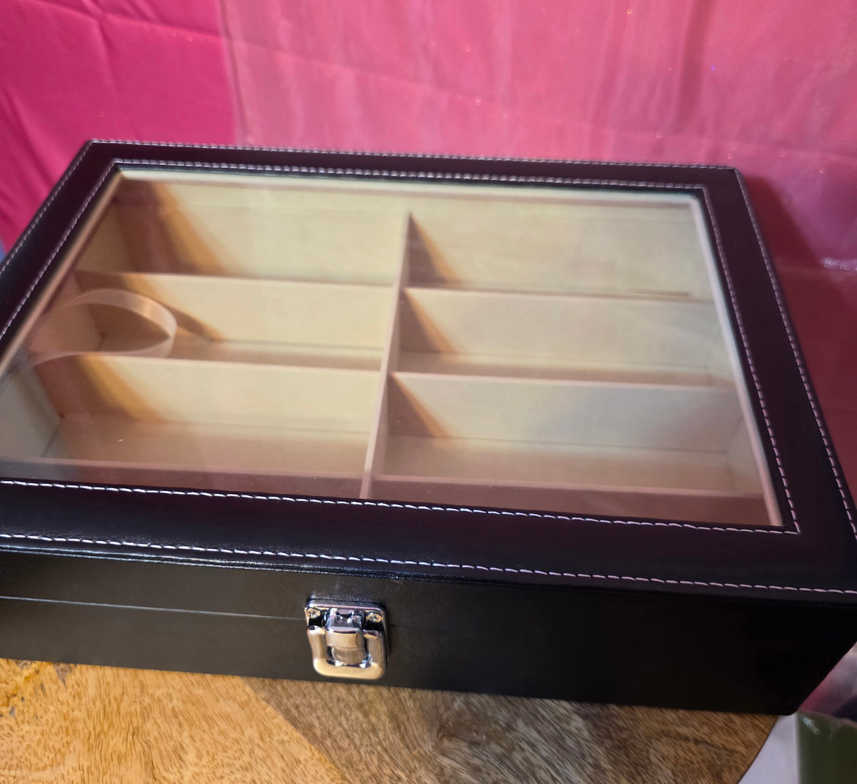 Leather storage case