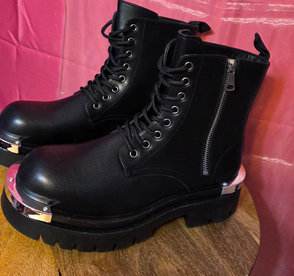 Goth style Boots size 10 1/2 mens (44)