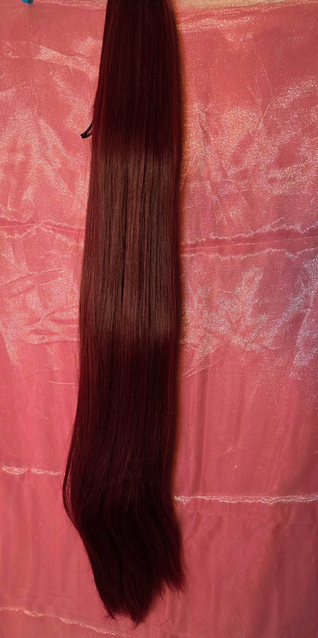 26 inch clip on hair piece very soft feels like real hair