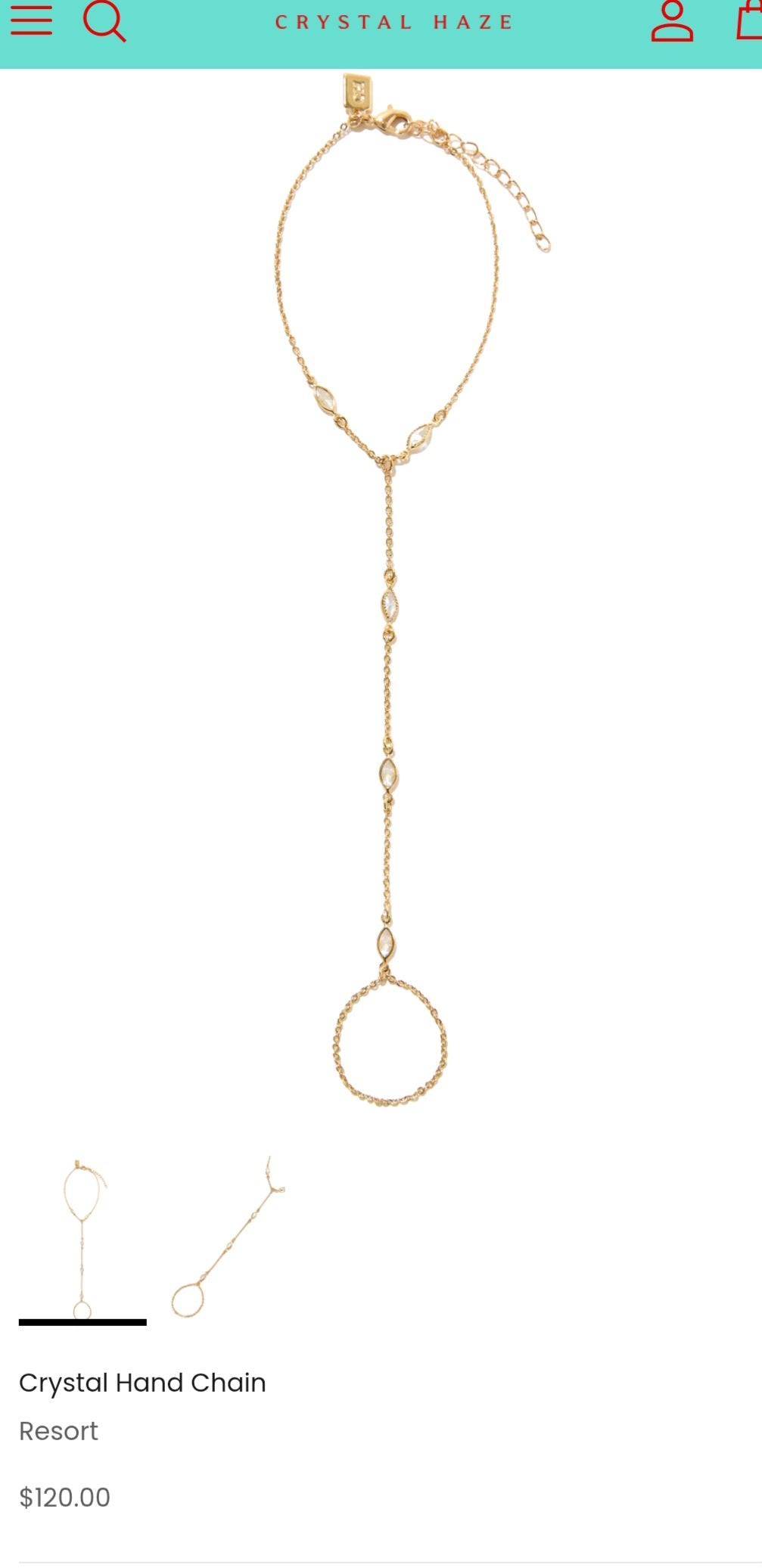 Crystal Haze handchain