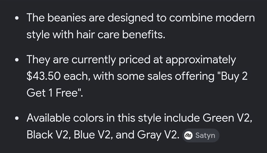 Satyn Beanies