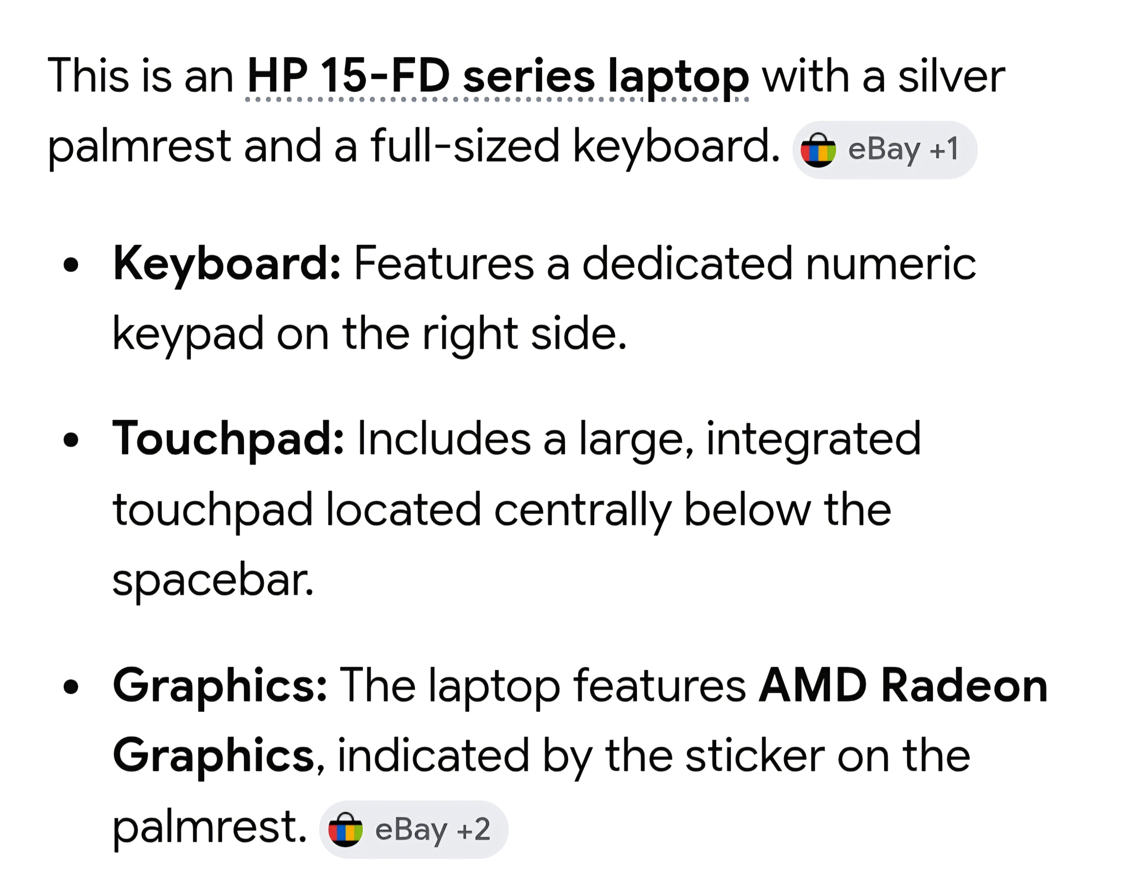 HP Laptop brand new in box