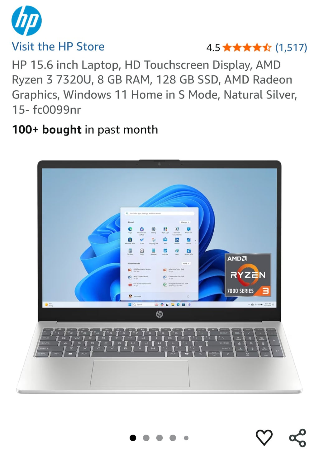 HP Laptop brand new in box