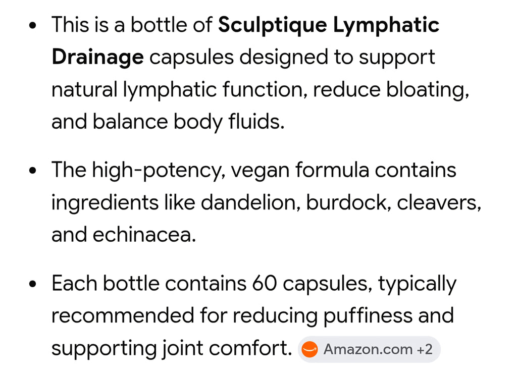 Lymphatic Drainage sup.