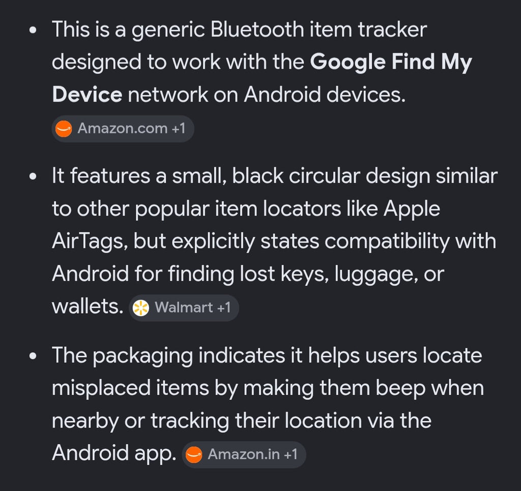Tracking card