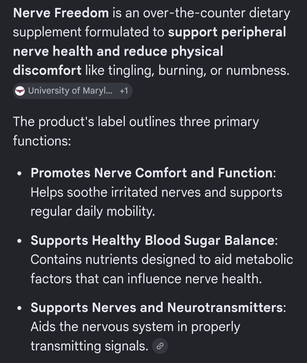 NERVE FREEDOM