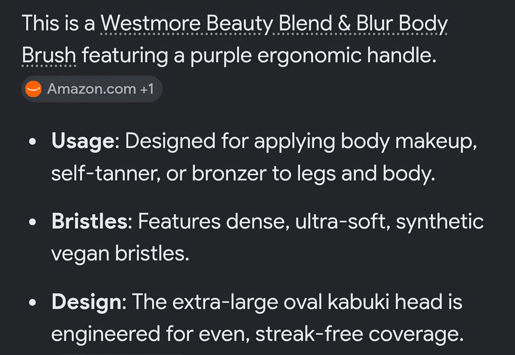 Westmore Beauty Bundle 2 Brushes and 1 eye-liner in ultra black and 1 Lasting Effects Body Coverage Perfector 3.5 oz