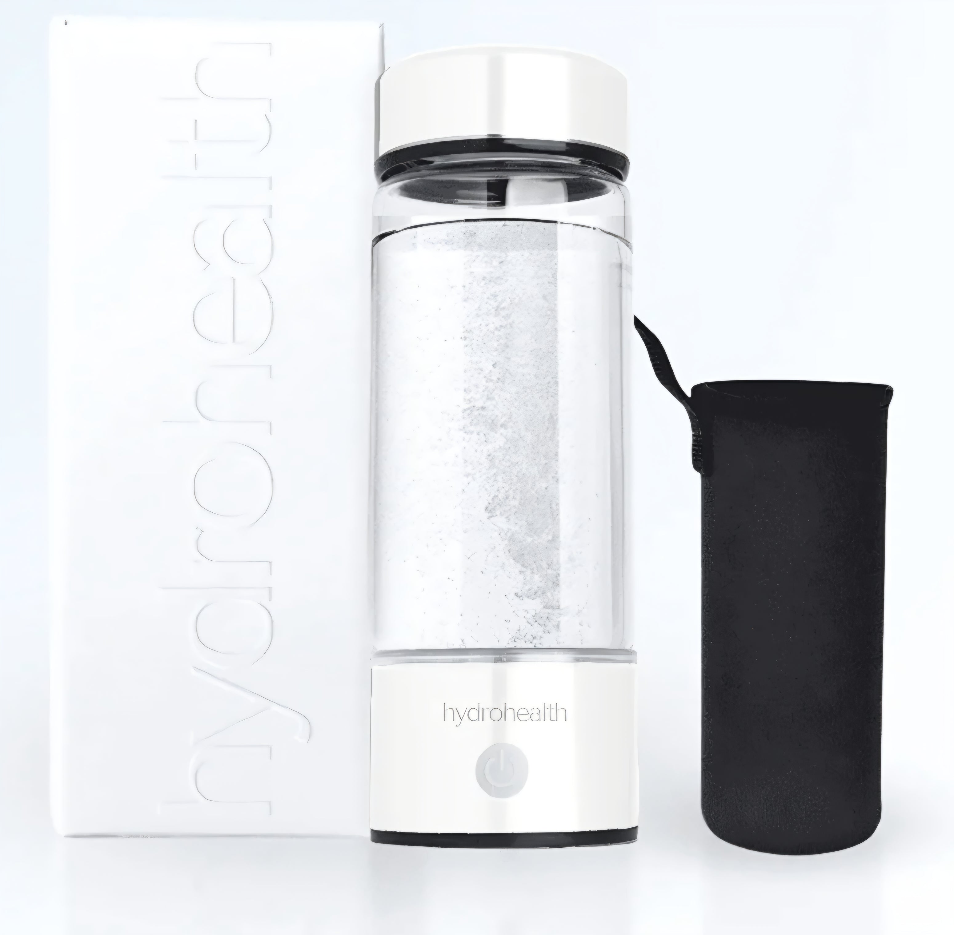 Hydrohealth bottle w/ Black cooler bag new it box w/ charger