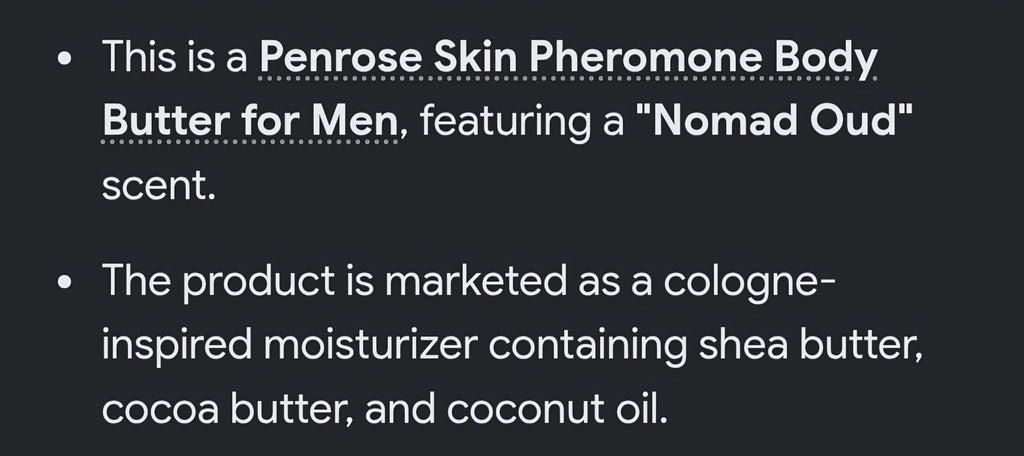 Phénomène body butter for men