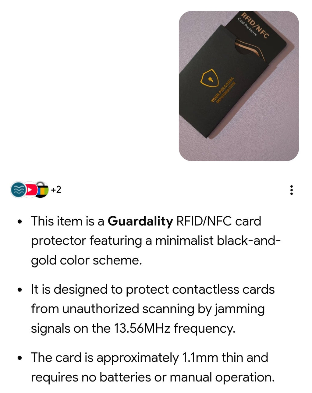 Signal jammer protects your cards