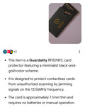 Signal jammer protects your cards