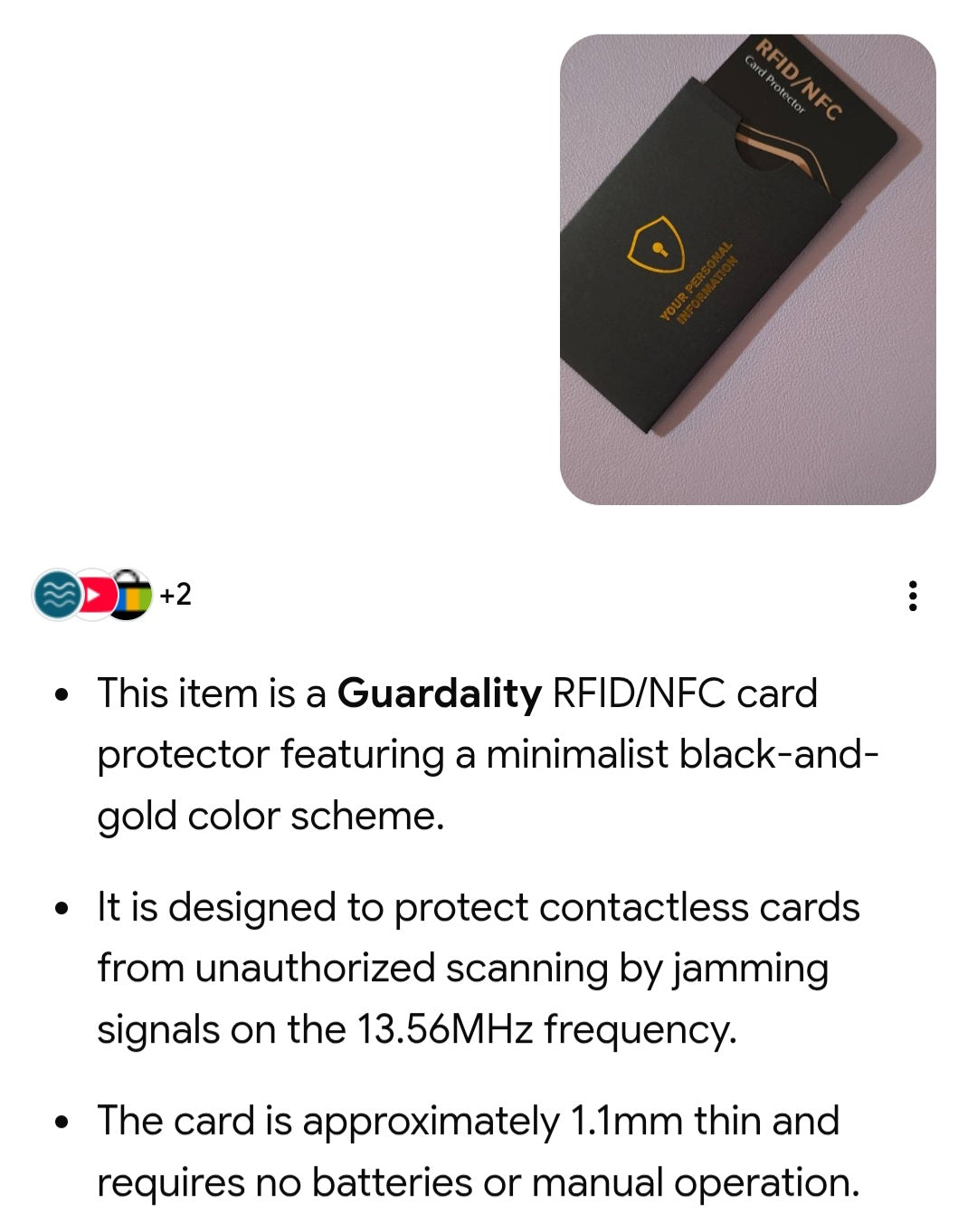 Signal jammer protects your cards
