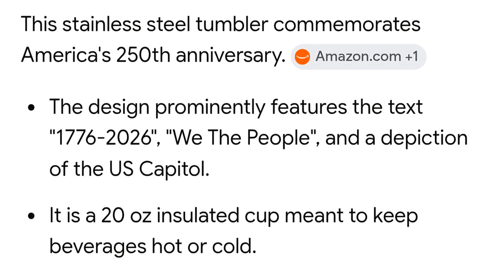 We the people 20oz tumbler