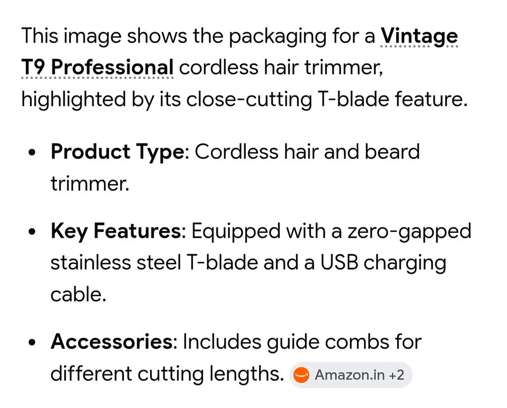Vintage T9
