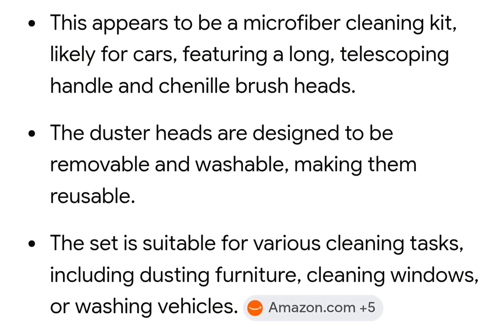 Duster / mop ajustable handle