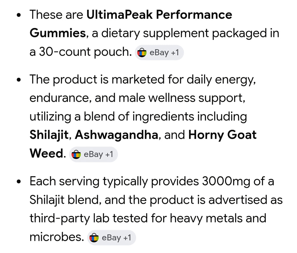 Performance Gummies for men