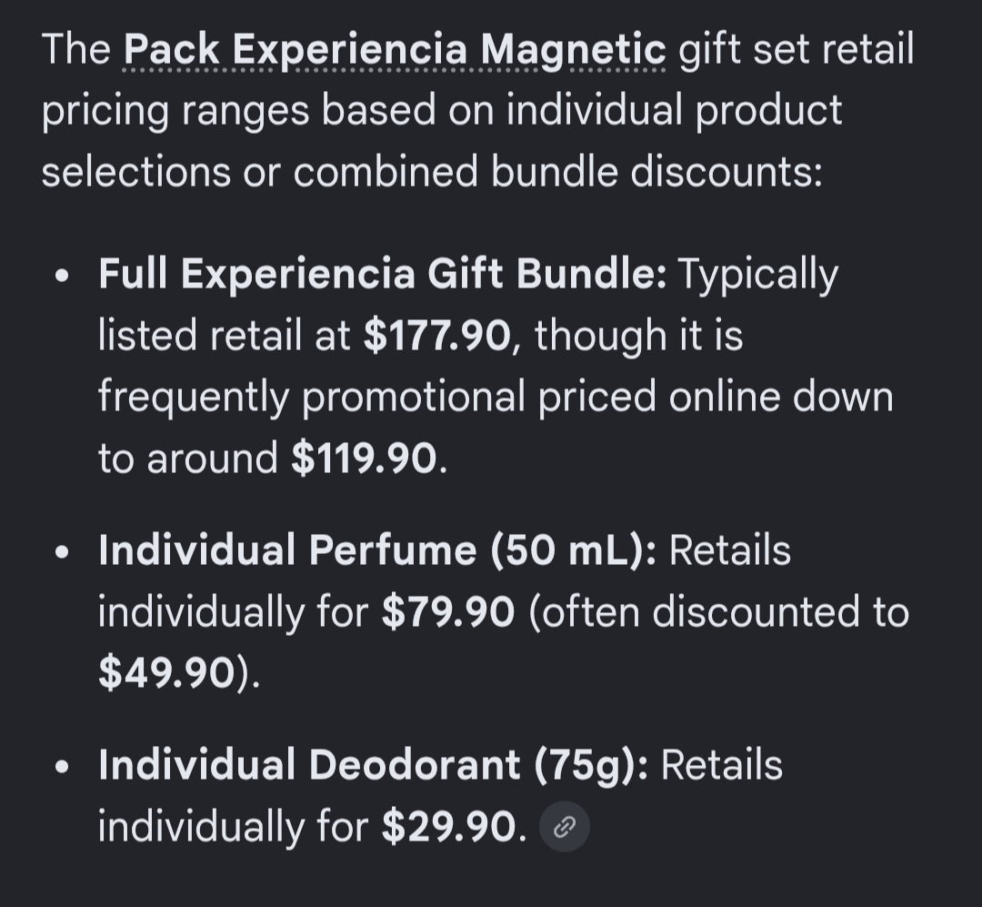 MAGNETIC PARFUM AND DÉODORANT SET FOR MEN