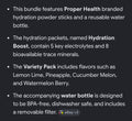 Proper hydration boost kit