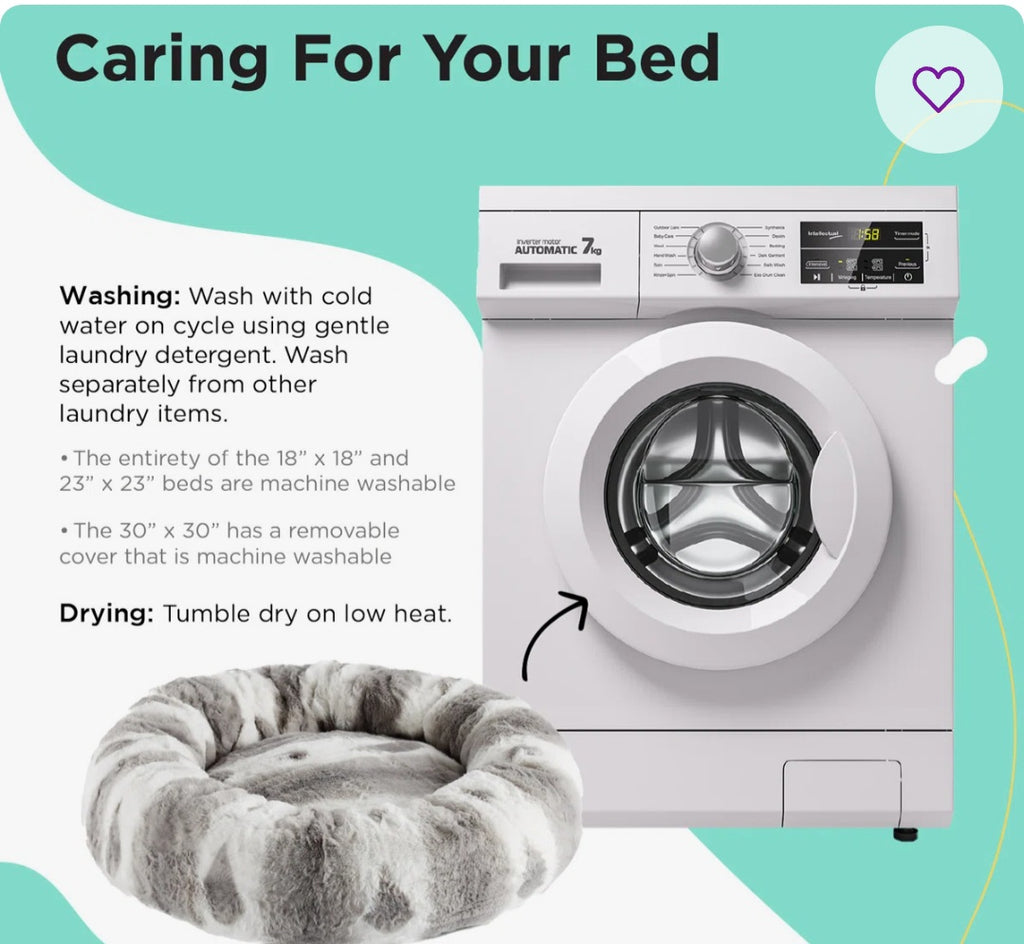 Best friends fluffy soft pet bed